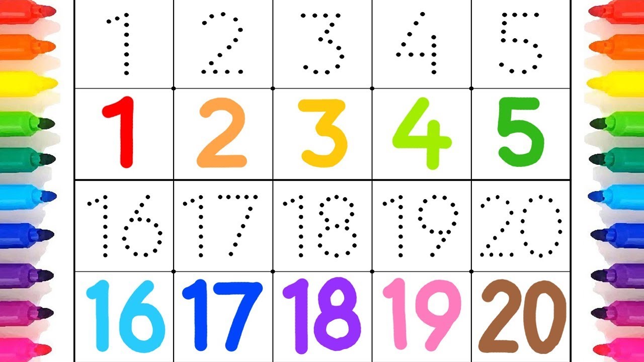 Numbers Song - Learn to Count from 1 to 20 | Nursery Rhymes and Kids