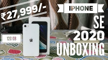 iPhone SE 2020 Unboxing (128gb)| Big Billion Day Sale Purchase in Hindi By Mandeep Kumar.