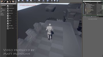 Creating an environment in Unreal 4 - Video 008