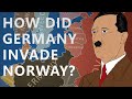 How Did Germany Invade Norway? I WW2 Animated