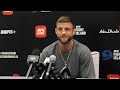 UFC on ESPN 13: Calvin Kattar Media Day Scrum - MMA Fighting