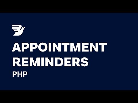Build SMS Appointment Reminders using PHP in 5 Minutes