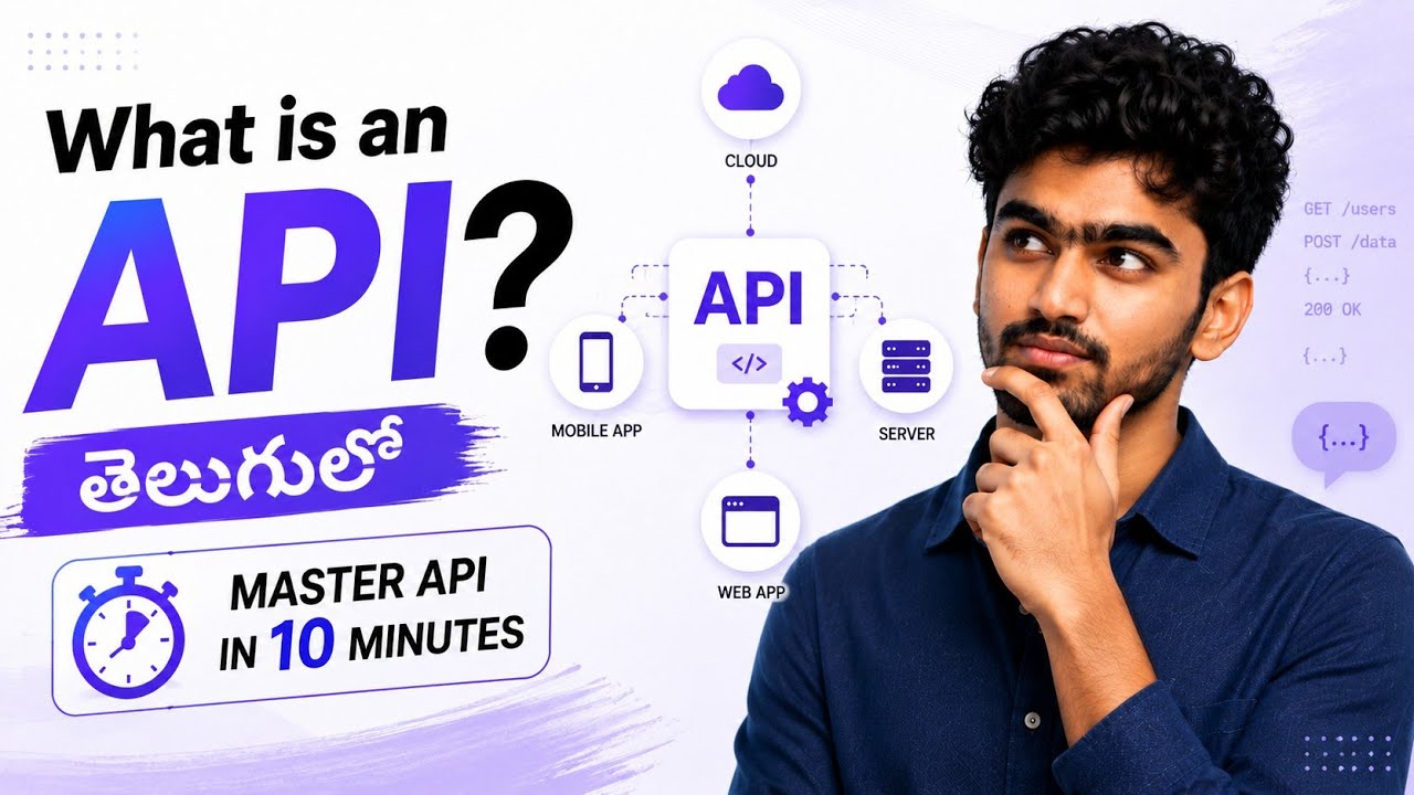 Api Ka API అంటే ఏంటి? | Master API in 10 Minutes | Beginners Complete Guide ...