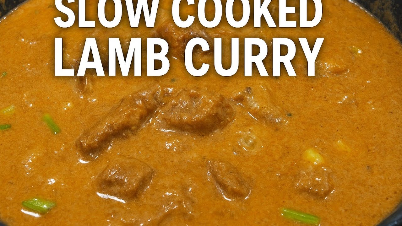 Насыщенное карри из баранины с кокосом | Простой рецепт в ресторанном стиле