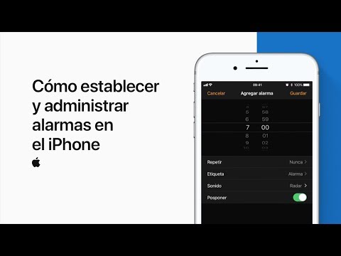 Vídeo: 3 maneres de configurar una alarma en un rellotge d'iPhone