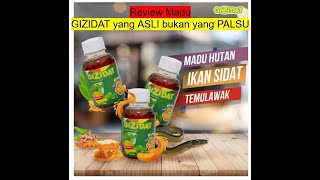 Review Madu GIZIDAT yang ASLI bukan yang PALSU