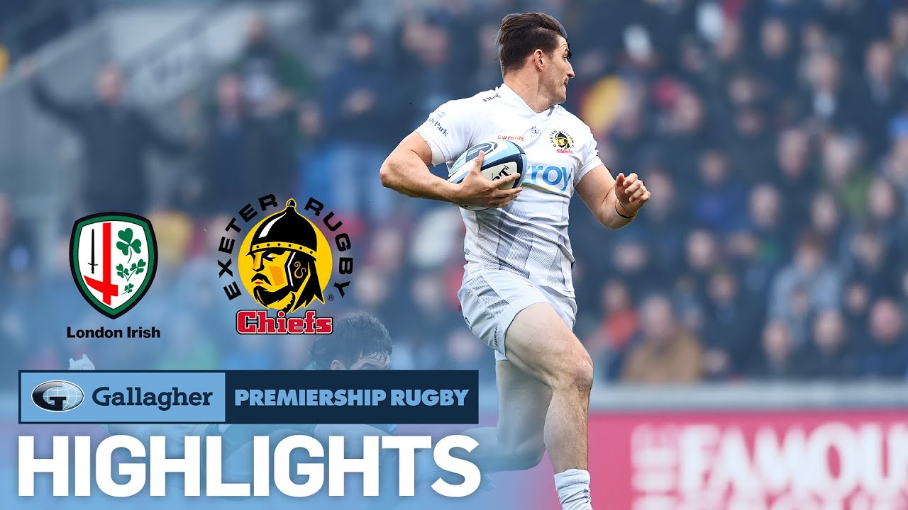 London Irish v Exeter - HIGHLIGHTS Down To The Wire! Gallagher Premiership 2022/23