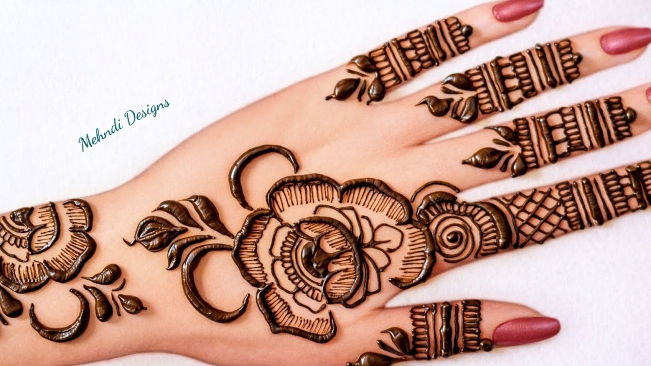 Mehndi design arabic style | Mahadir dijain | मेहंदी की डिजाइन |Mahdi ka dizain | मेहंदी डिजाइन नई