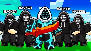 I Played With BEDWARS HACKERS For 1 HOUR.. (Roblox Bedwars)