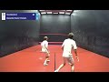 Rackets British Open 2024 - Saturday Qualifying, Evening Session (Championship Court)