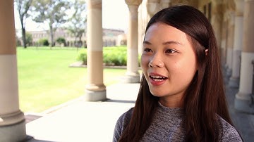 International students from China studying at UQ
