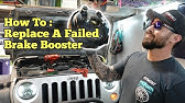 Jeep JK brake vacuum pump replacement (brake booster pump) - YouTube