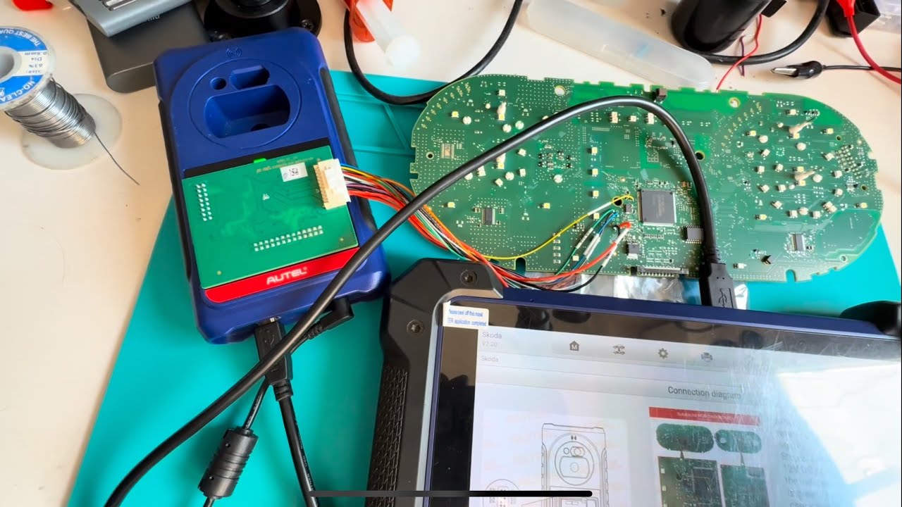 Добавляем ключ на Skoda Kodiaq 2019 keyless