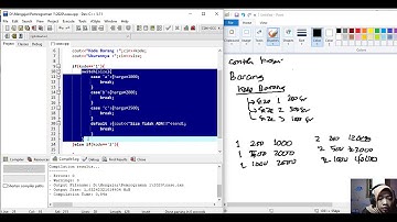 C++ Pemula - Penyeleksian Kondisi - Nested Condition
