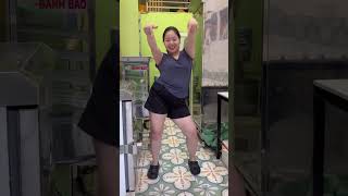 Chubby asian chick | #shorts dance trend be like