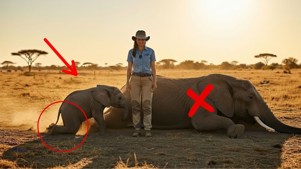 A Baby Elephant Begged Humans to Save His Pregnant Mother — What Happened Next Was Unreal