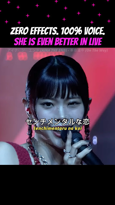 Zero Effects. 100% Voice. When the LIVE version is even better #AiNATHEEND #革命道中 #アニメOP #Dandadan