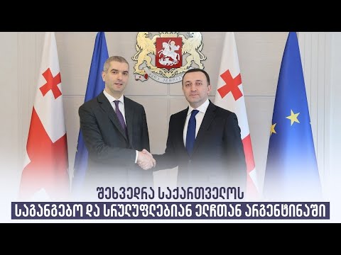შეხვედრა საქართველოს საგანგებო და სრულუფლებიან ელჩთან არგენტინაში