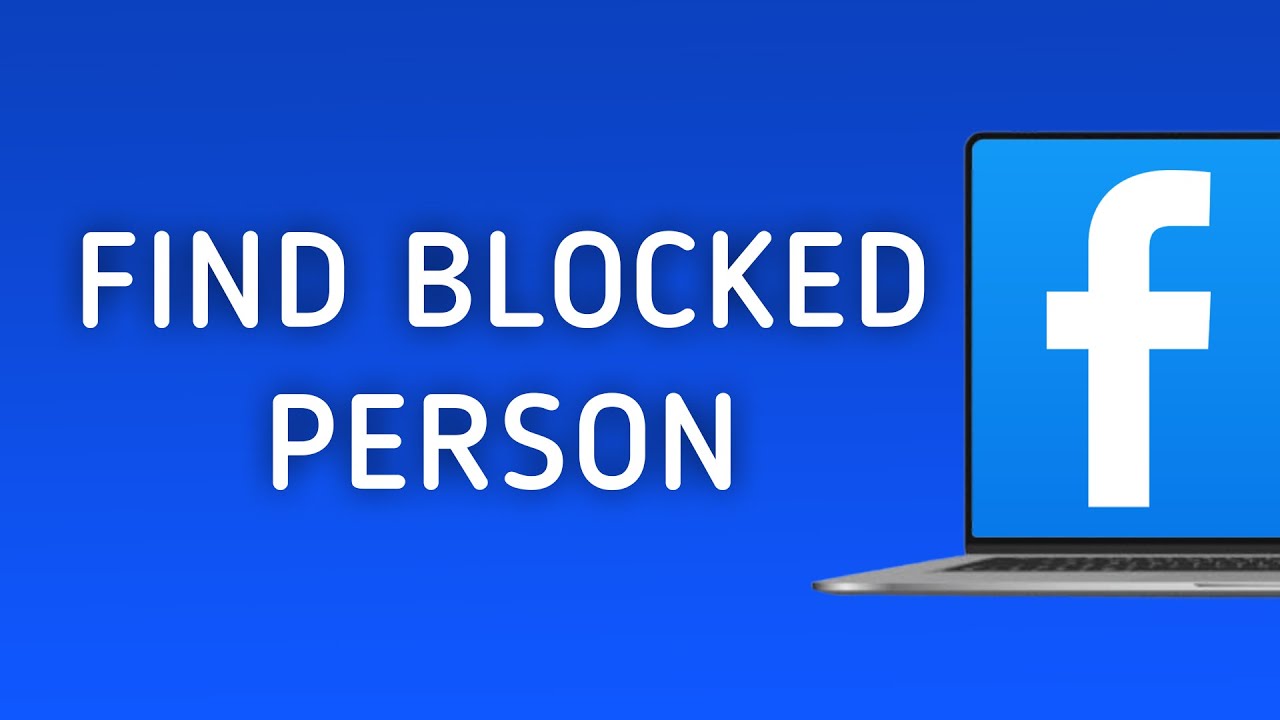 Block Person Computer How to Find Blocked Person In Facebook On PC (New Update) - YouTube