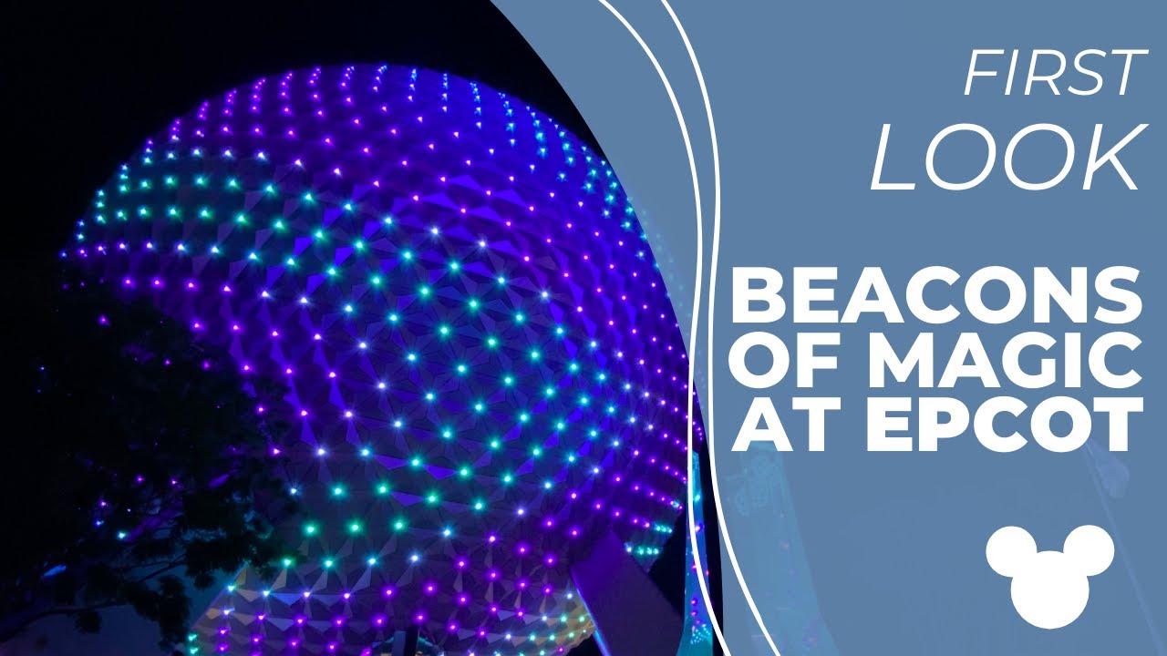 First Look at Beacon of Magic | Brand New at Epcot | 50th Anniversary Walt Disney World Resort 2021