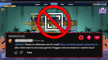 Rocket Bot Royale - On a browser and in a full screen? No way!