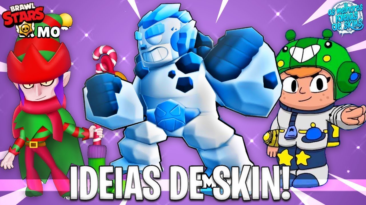 El Primo Golem De Gelo Clash Royale As Melhores Ideias De Skins 68 Brawl Stars Youtube - imagens ideias de skin do brawl stars