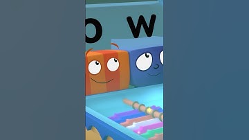 Wow | Brand NEW Season 6 | @officialalphablocks #shorts