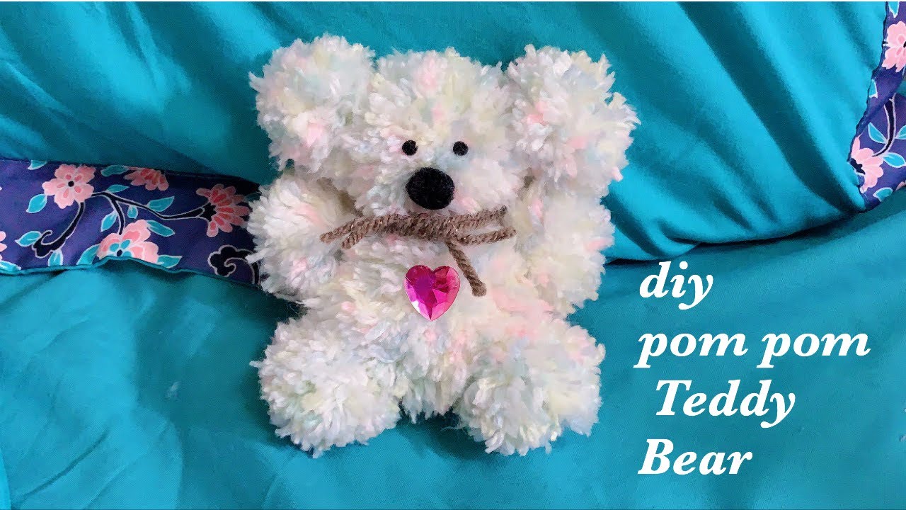 woolen teddy bear making