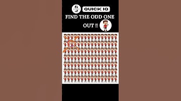 Find the Odd One Out!|QUICK IQ| #OddOneOut #BrainTeaser #PuzzleChallenge #shortsyoutube #shorts