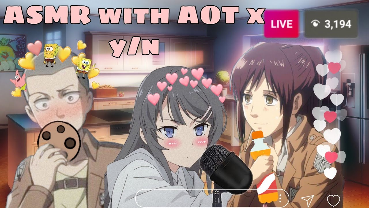 ASMR with AOT x y/n and Levi x y/n drama (Kardashians spoof)