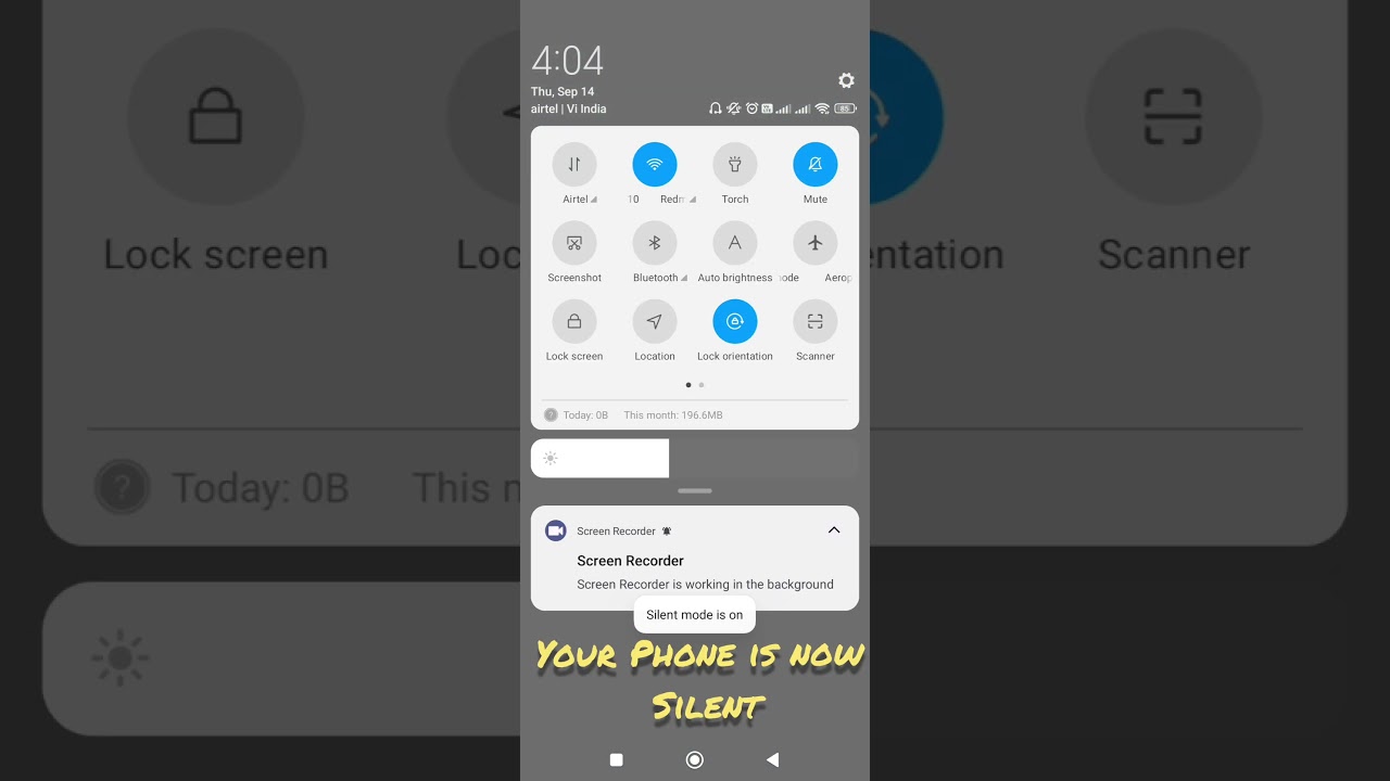 How To Silent Mobile Phone? 