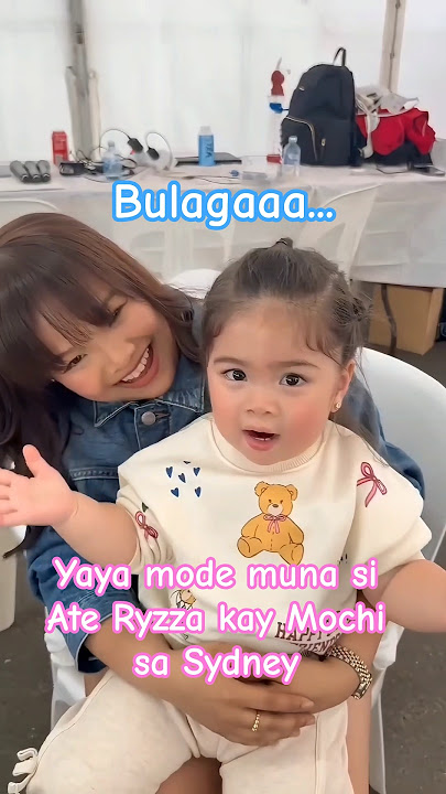 Yaya mode muna si Ate Ryzza kay Mochi sa Sydney...