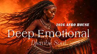 Djembe Session | Afro House Night Mix 2026 - Deep Emotional &amp; Tribal Vibes 🎻🔥