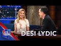 Desi lydic stephen colbert wrote the rulebook on field pieces at the daily show