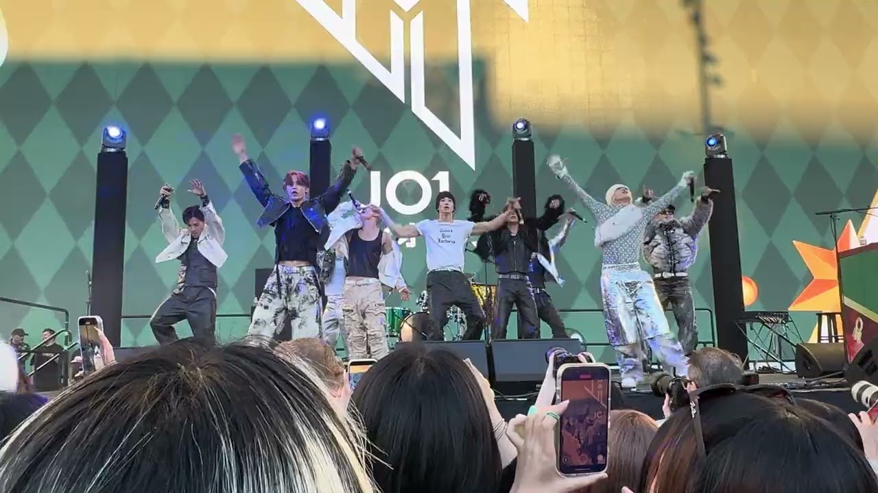 JO1 - RUSH @ Jingle Ball Village 2025 in LA