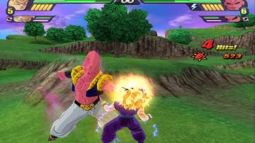 The phenom 21 MR: Super Trunks, Teen Gohan (SSJ2), Goku (End SSJ), Super Vegeta vs The Buus