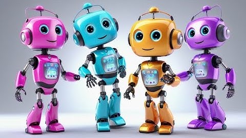 Six Toy Robots Count to Ten | Counting Song for Kids | Learn Numbers 1 to 10 with Robots