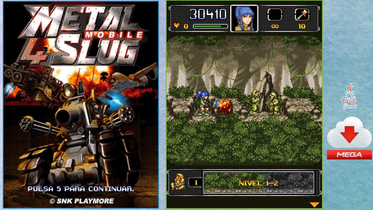 Juegos Java: Metal Slug 4 Mobile #22 - YouTube