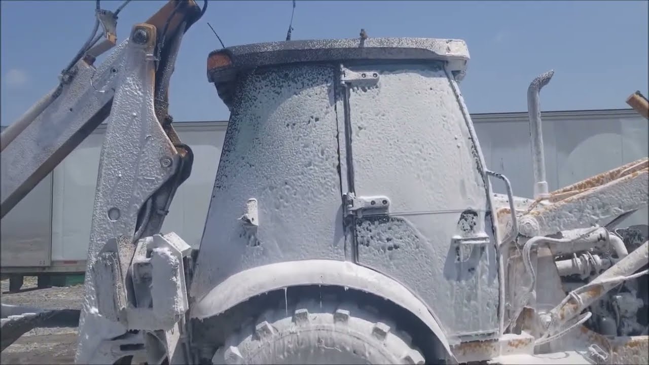 Touchless Cleaning of Excavator with Nerta YouTube