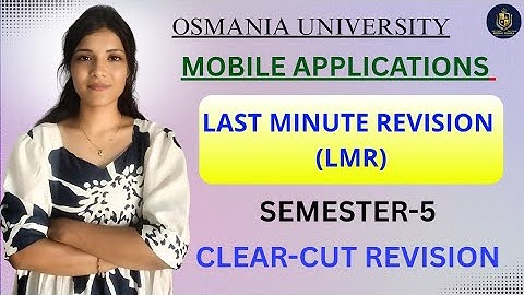 MOBIELE HANDEL || LAST-MINUTE HERZIENING || BBA || OSMANIA UNIVERSITY || SEMESTER-5 |@shivanipallela