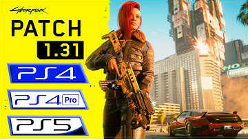 Cyberpunk 2077 | PS4 - Pro - PS5 | 1.31 Patch FPS Comparison