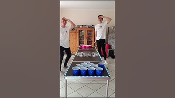 #trickshort Wanna play a game? 🔥🎯 #beerpong #trickshot #bestof5 #foryou