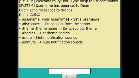 Python socket chat development time-lapse
