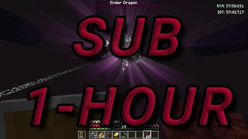 The Future is Here: AI Bot Beats Minecraft Under One Hour (Bot% (Random Seed Any%))