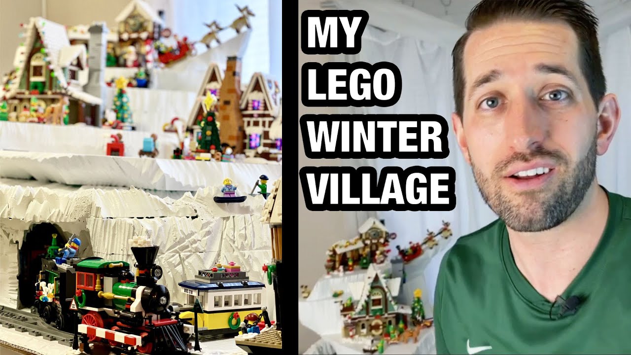 Started my Lego Christmas village and it's looking great so far I think! :  r/lego