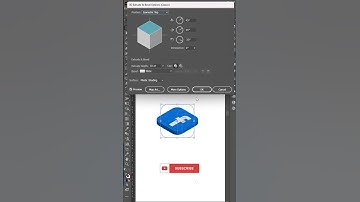 Isometric icon on Illustrator in (30 Sec.) #shorts #facebook #graphicdesign #illustrator #logodesign