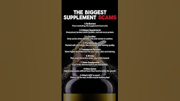 Follow @lars.langen for no-BS fitness advice! #supplements #supplementscams #scams #fatburners