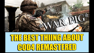 THE BEST THING ABOUT COD4 Remastered!! -[M16 M203 with Infinite Ammo cheats!!]