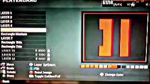 How to make the black ops 2 logo in blackops emblem maker