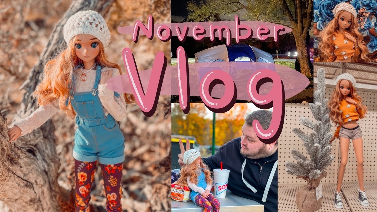 November Vlog Packing Etsy orders, Hobby Lobby trip, and Camping with a SmartDoll! YouTube